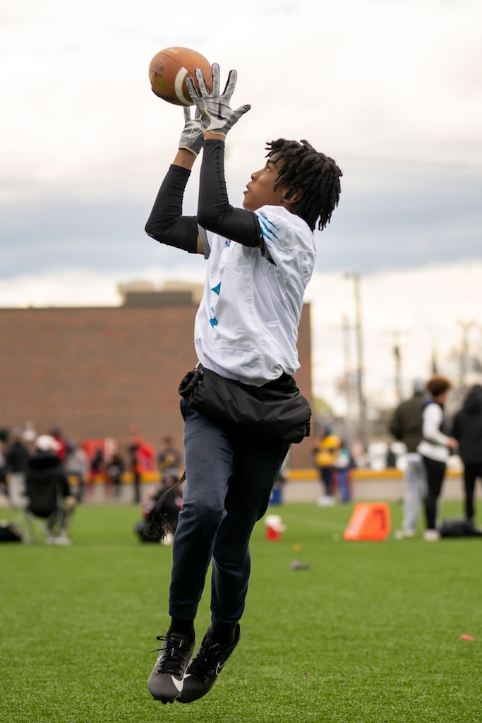April 23rd, 2023: BGCSM  7 on 7 at Detroit Police Athletic League
(Photo by Darren Clark for Redfoot Vegas)
Boys and Girls Club of Southeast Michigan Sports: Detroit Pal